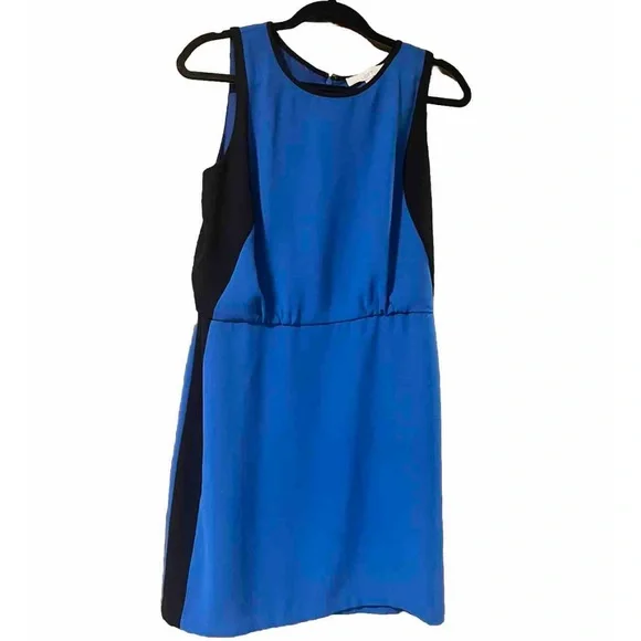 ann taylor loft blue dress Stacie Pleated Halter Maxi Dress - Bright Blue